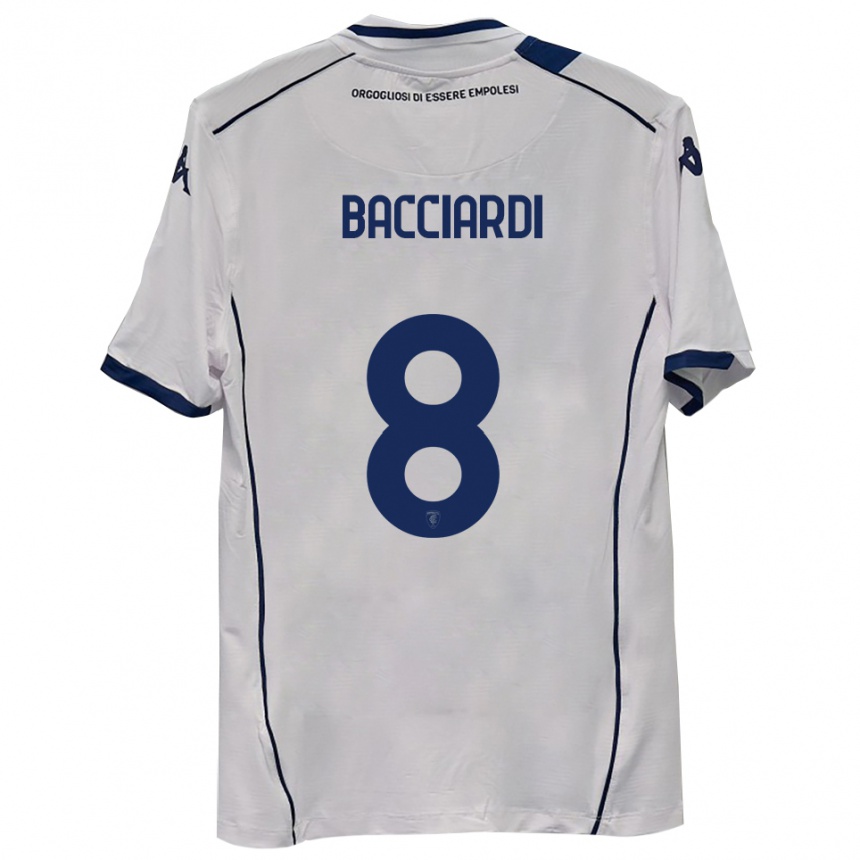 נשים כדורגל Andrea Bacciardi #8 כחול כהה הרחק ג'רזי 2025/26