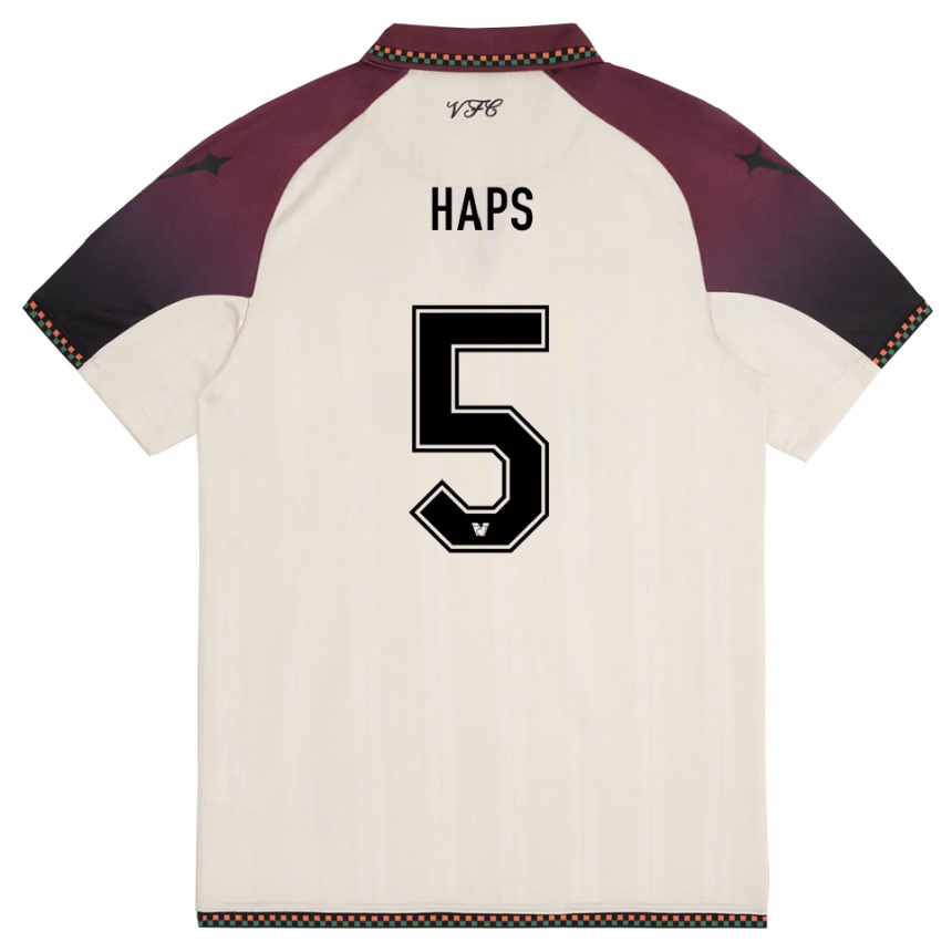 נשים כדורגל רידג'סיאנו האפס #5 קרם בורדו הרחק ג'רזי 2025/26