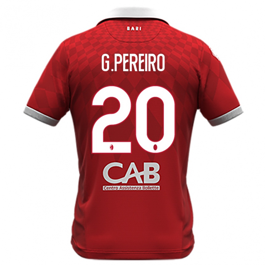 נשים כדורגל גסטון פריירו #20 אדום לבן הרחק ג'רזי 2025/26