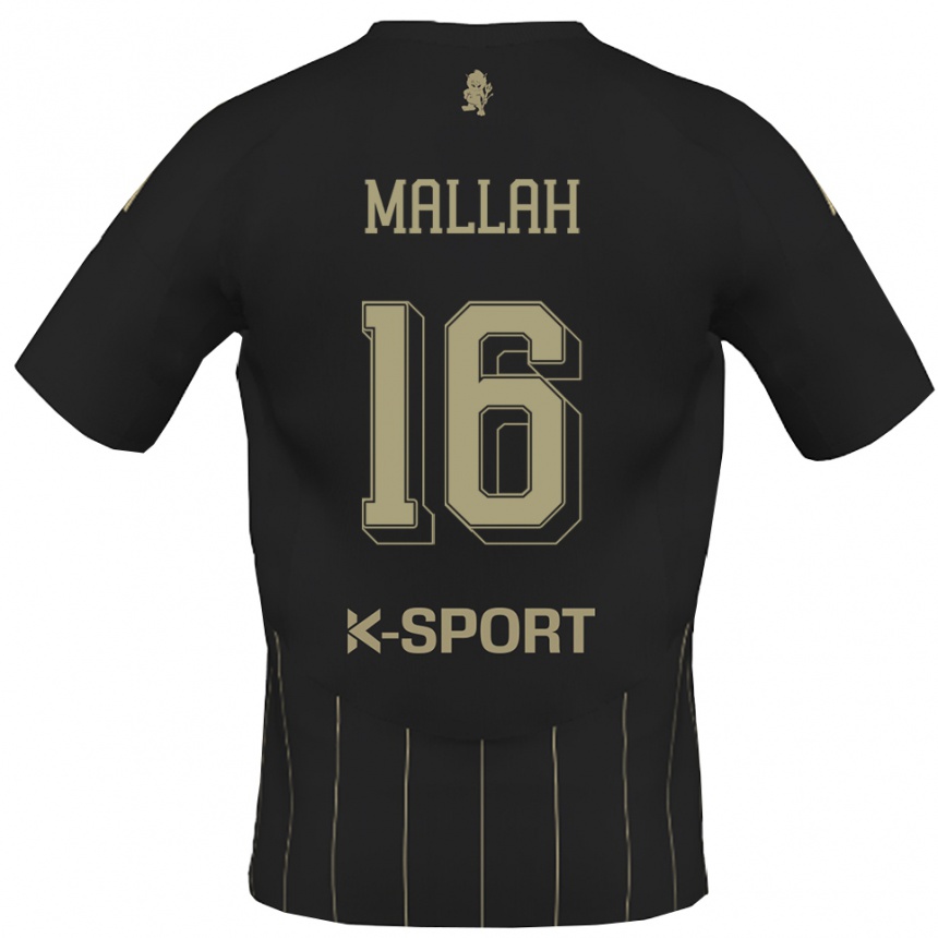 נשים כדורגל Rachid Mallah #16 אפור לבן הרחק ג'רזי 2025/26