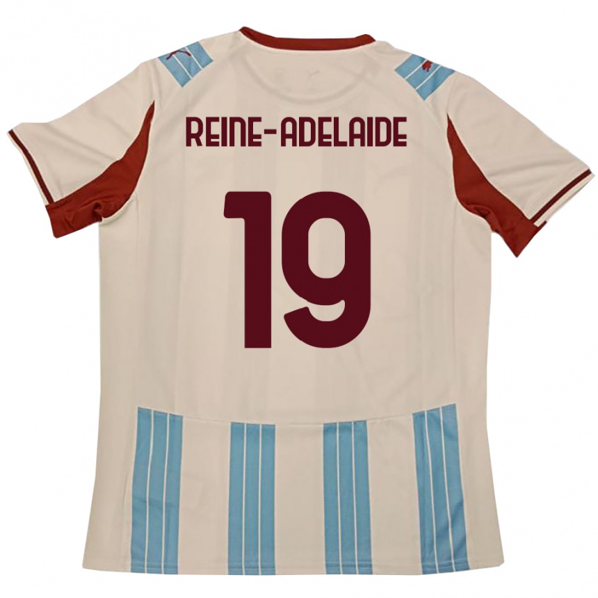 נשים כדורגל ג'ף ריין-אדלייד #19 תכלת לבן הרחק ג'רזי 2025/26