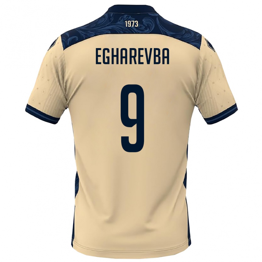 נשים כדורגל דסטני אפוסה אגרבה #9 לבן כחול נייבי הרחק ג'רזי 2025/26