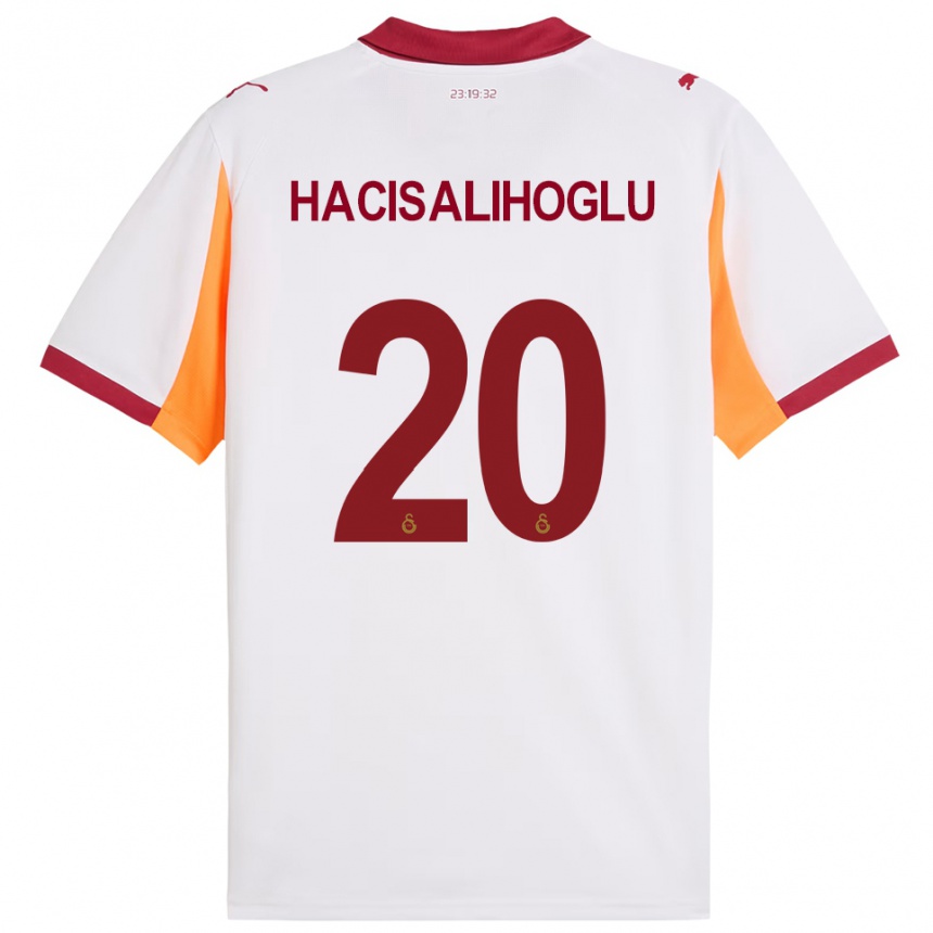 נשים כדורגל ארדה הצ׳יסליהולו #20 לבן אדום הרחק ג'רזי 2025/26