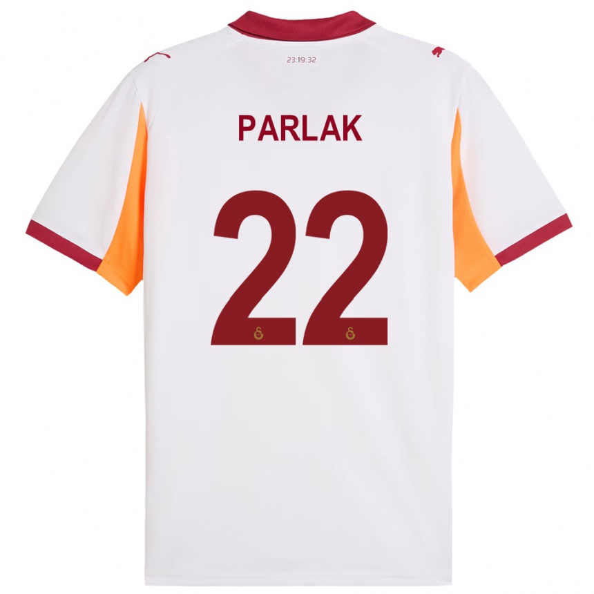 נשים כדורגל נאזליקן פארלק #22 לבן אדום הרחק ג'רזי 2025/26 נשים כדורגל נאזליקן פארלק #22 לבן אדום הרחק ג'רזי 2025/26