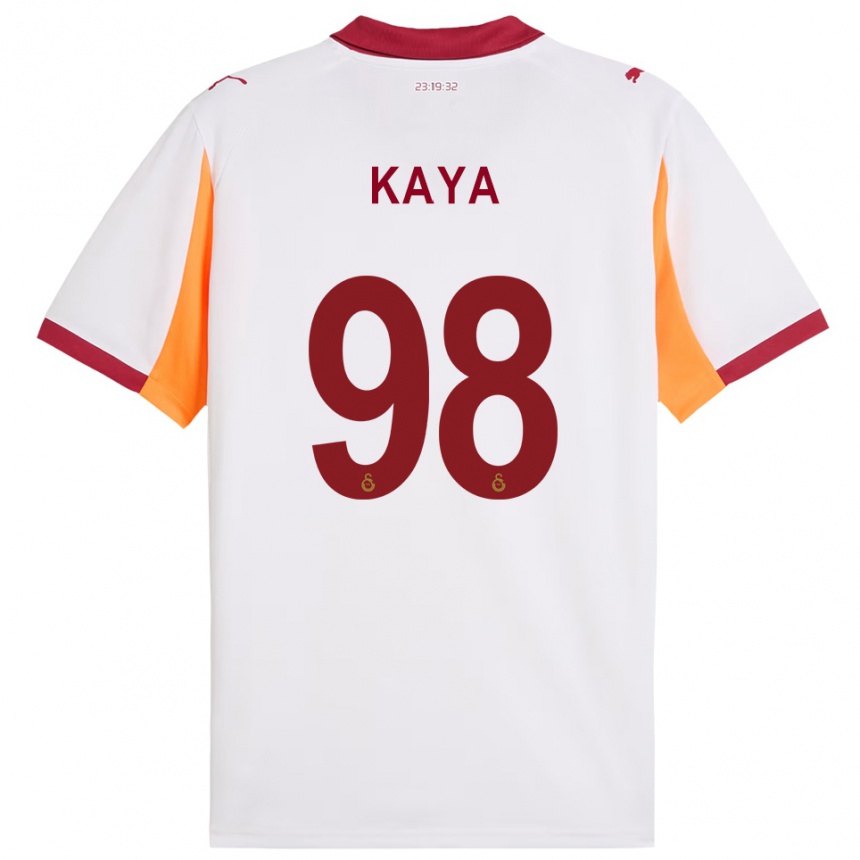 נשים כדורגל ארן קאיה #98 לבן אדום הרחק ג'רזי 2025/26