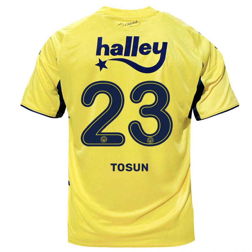 נשים כדורגל סנק טוסון #23 צהוב כחול נייבי הרחק ג'רזי 2025/26