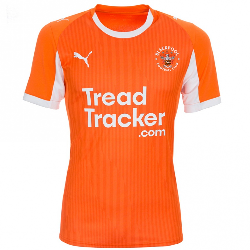 ילדים כדורגל אלבי מורגן #8 כתום לבן ג'רזי ביתית 2025/26 ילדים כדורגל אלבי מורגן #8 כתום לבן ג'רזי ביתית 2025/26