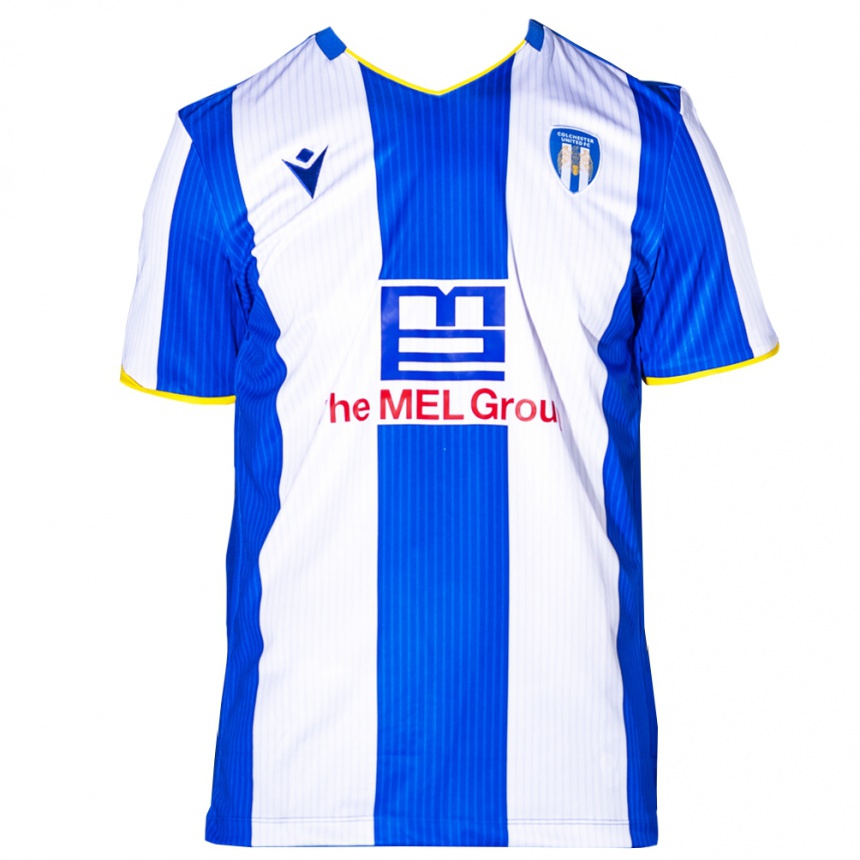 ילדים כדורגל מקיסה אוונס #36 כחול לבן ג'רזי ביתית 2025/26