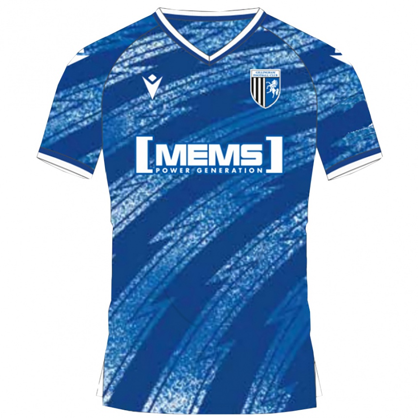 ילדים כדורגל Alexander Asaba #0 כחול לבן ג'רזי ביתית 2025/26 ילדים כדורגל Alexander Asaba #0 כחול לבן ג'רזי ביתית 2025/26