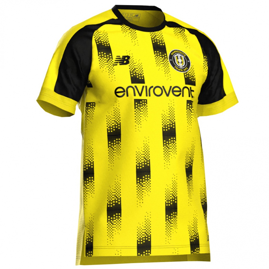 ילדים כדורגל Tom Bradbury #5 צהוב אפור ג'רזי ביתית 2025/26 ילדים כדורגל Tom Bradbury #5 צהוב אפור ג'רזי ביתית 2025/26