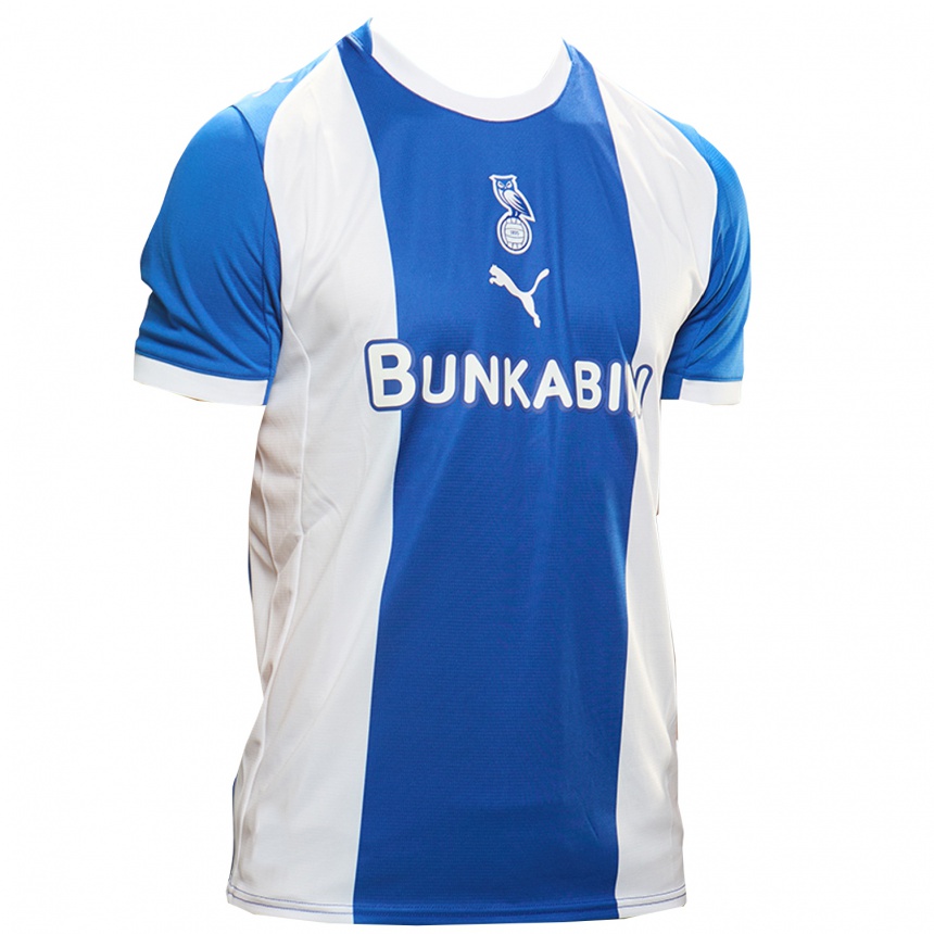 ילדים כדורגל טום קונלון #10 כחול לבן ג'רזי ביתית 2025/26