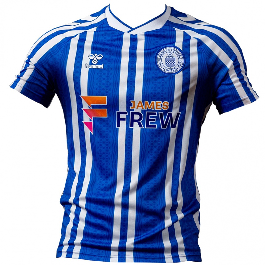 ילדים כדורגל דומיניק תומפסון #3 כחול לבן ג'רזי ביתית 2025/26 ילדים כדורגל דומיניק תומפסון #3 כחול לבן ג'רזי ביתית 2025/26