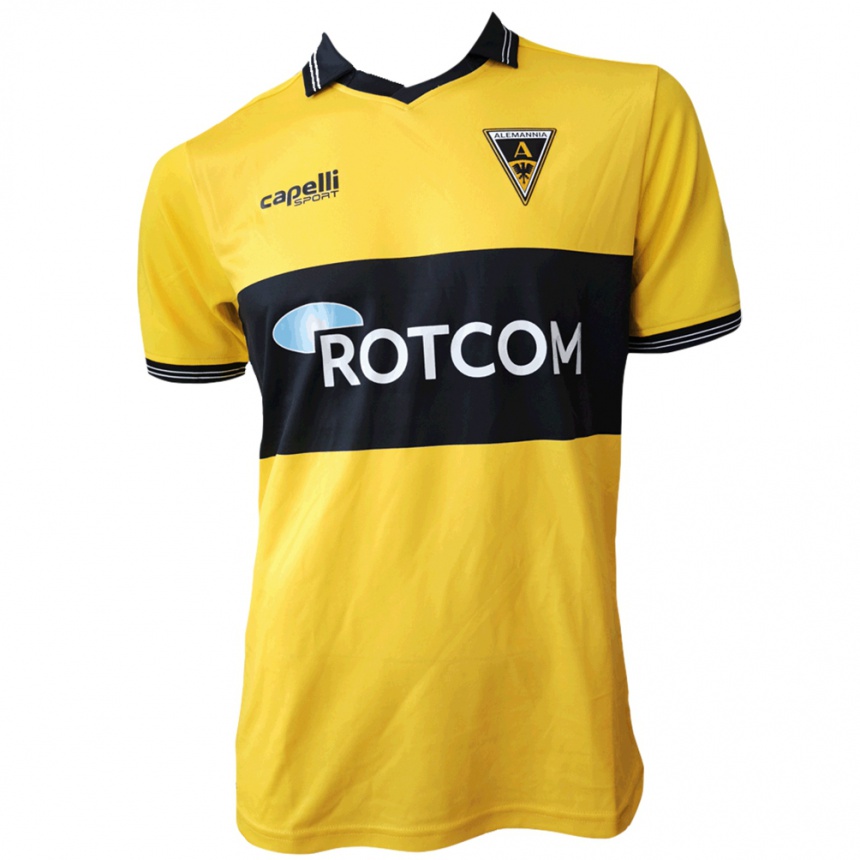 ילדים כדורגל מארק פול ויקטור ריכטר #20 צהוב שחור ג'רזי ביתית 2025/26 ילדים כדורגל מארק פול ויקטור ריכטר #20 צהוב שחור ג'רזי ביתית 2025/26