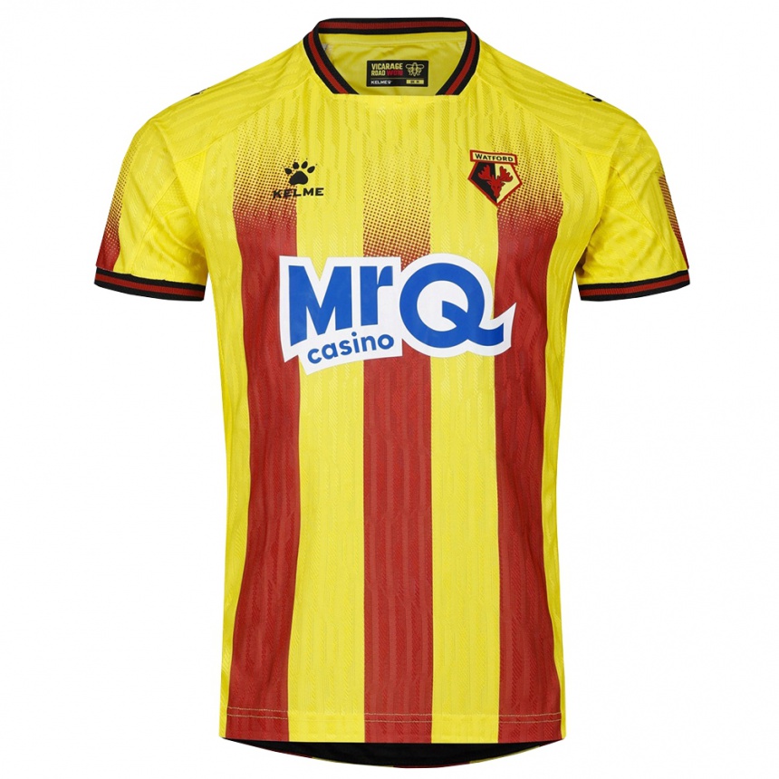 ילדים כדורגל אלפי סימון רודני מריוט #41 צהוב אדום ג'רזי ביתית 2025/26 ילדים כדורגל אלפי סימון רודני מריוט #41 צהוב אדום ג'רזי ביתית 2025/26