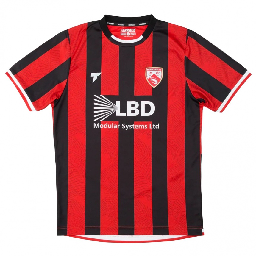 ילדים כדורגל Billy Whaite #32 אדום שחור ג'רזי ביתית 2025/26