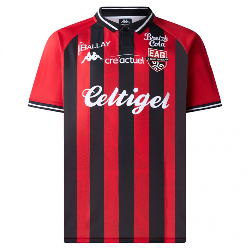 ילדים כדורגל אמלין לורן #27 אדום שחור ג'רזי ביתית 2025/26 ילדים כדורגל אמלין לורן #27 אדום שחור ג'רזי ביתית 2025/26