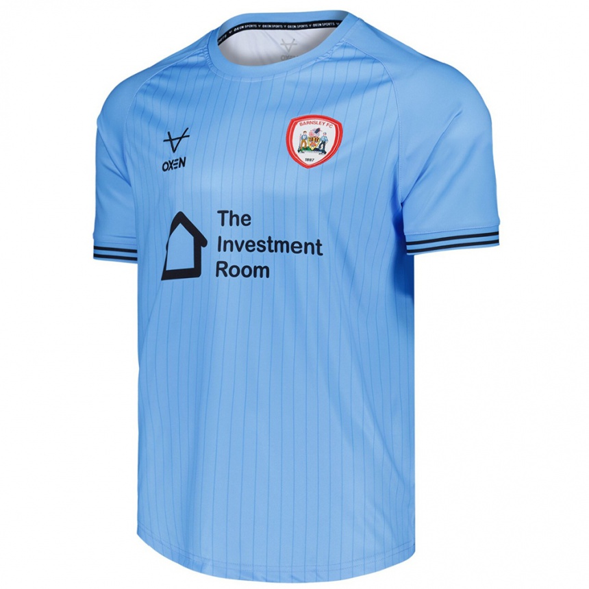 ילדים כדורגל Jackson Smith #12 כחול שמיים בהיר חולצת שוער 2025/26