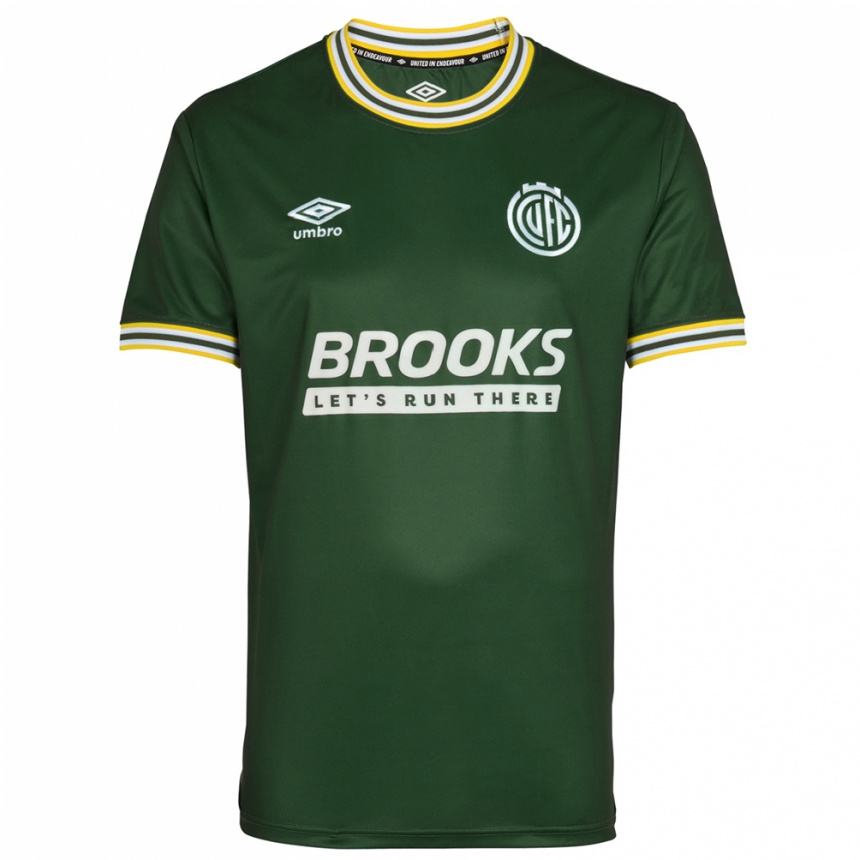 ילדים כדורגל ג'ייק איסטווד #1 לבן ירוק כהה חולצת שוער 2025/26