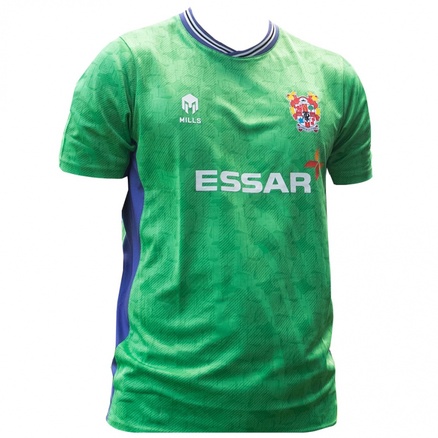 ילדים כדורגל Ava Elkerton #0 כחול ירוק חולצת שוער 2025/26