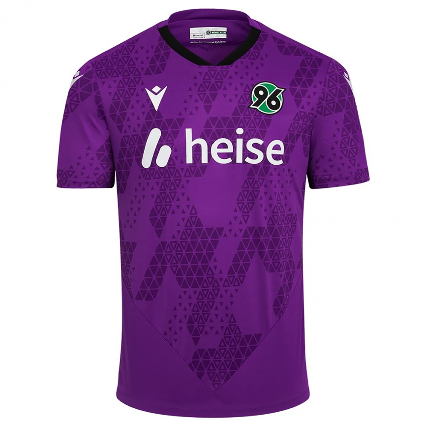 ילדים כדורגל Elias Bauer #22 סגול לבן חולצת שוער 2025/26