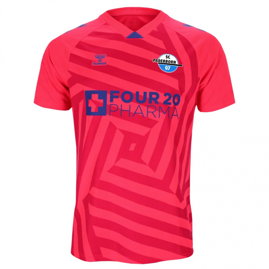 ילדים כדורגל דניס זיימן #41 אדום שחור חולצת שוער 2025/26