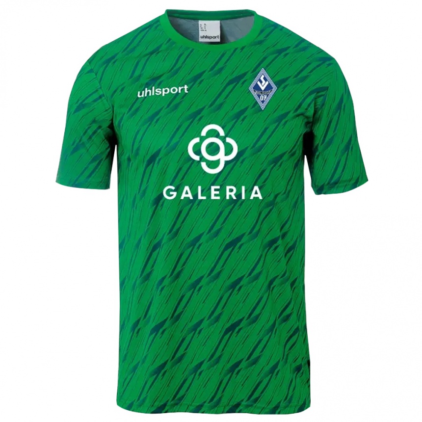 ילדים כדורגל לוקה אליאס בלנקנבורג #1 ירוק לבן חולצת שוער 2025/26