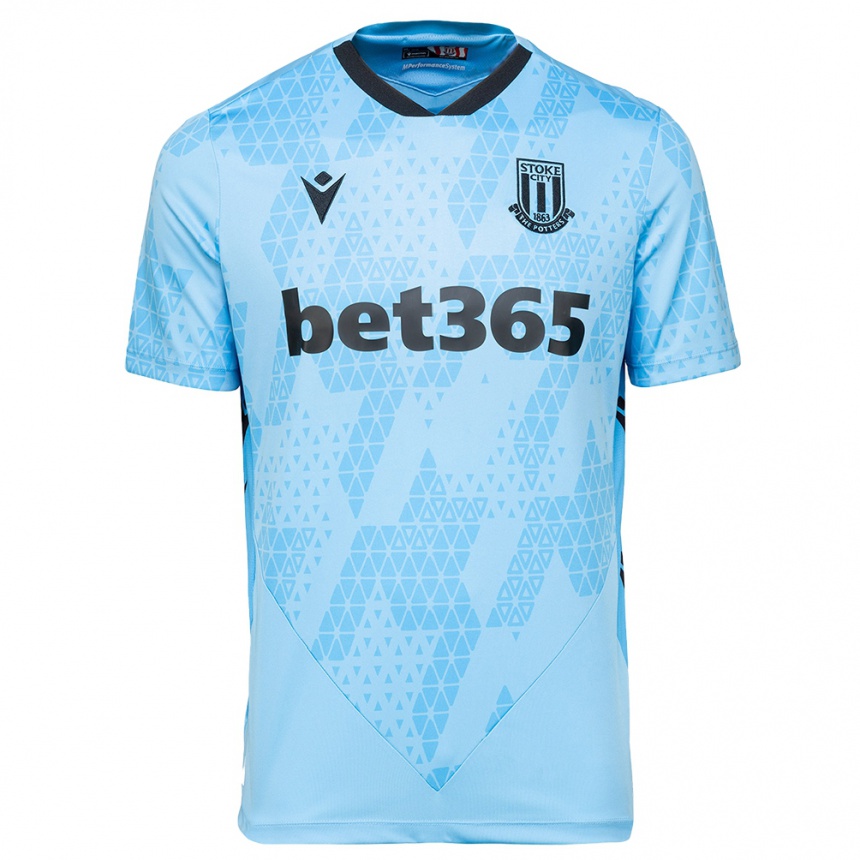 ילדים כדורגל Jonathon Gordon #13 תכלת שחור חולצת שוער 2025/26