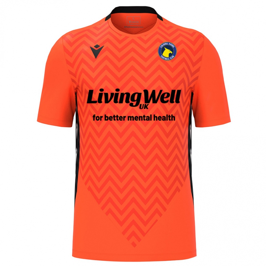 ילדים כדורגל Rory Brown #1 כתום שחור חולצת שוער 2025/26