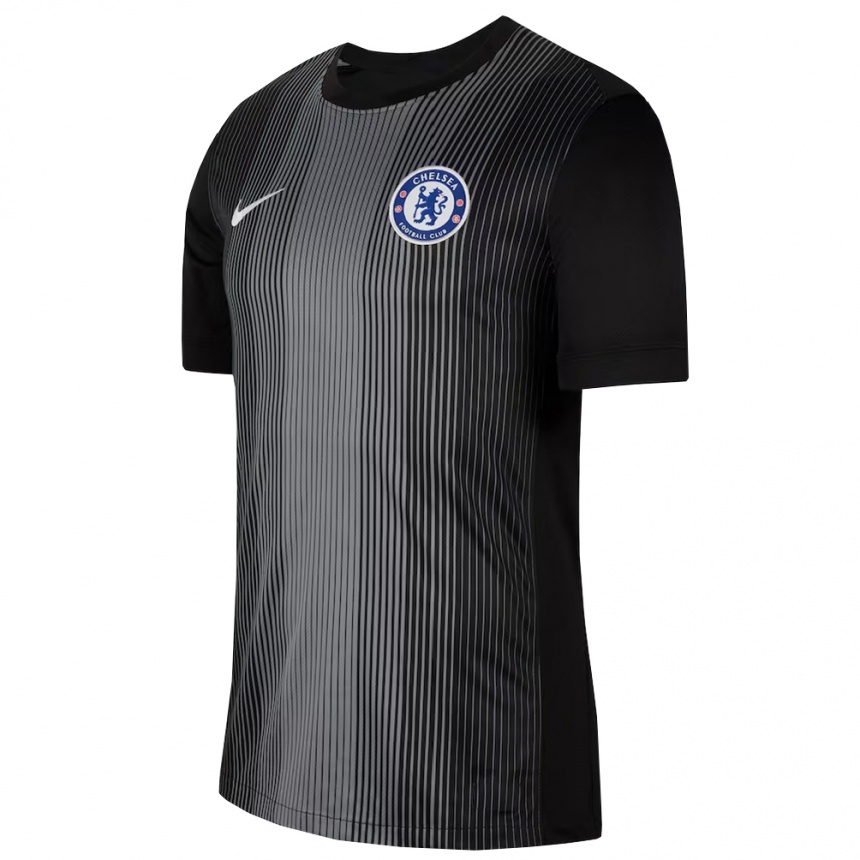 ילדים כדורגל האנה המפטון #24 שחור לבן חולצת שוער 2025/26