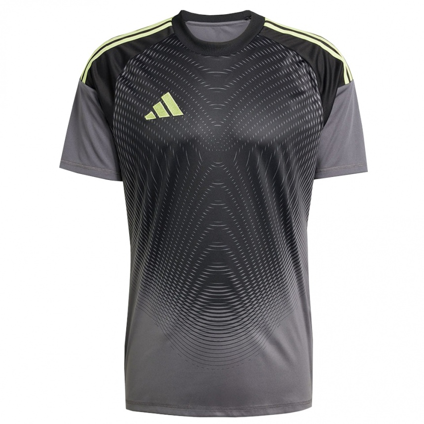 ילדים כדורגל Noah Jauny #16 אפור כהה ירוק חולצת שוער 2025/26