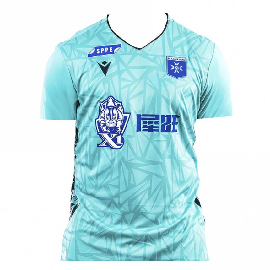 ילדים כדורגל Marie Percebois #0 כחול אקווה חולצת שוער 2025/26