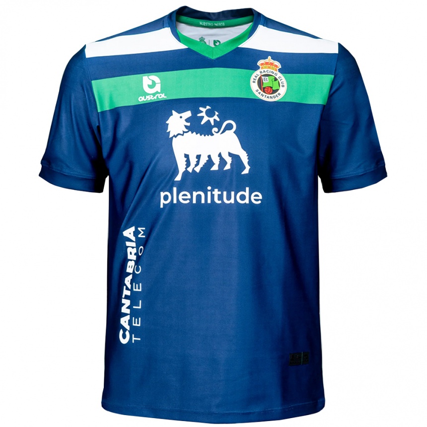 ילדים כדורגל Iván Cagigas #30 כחול מלכותי לבן חולצת שוער 2025/26