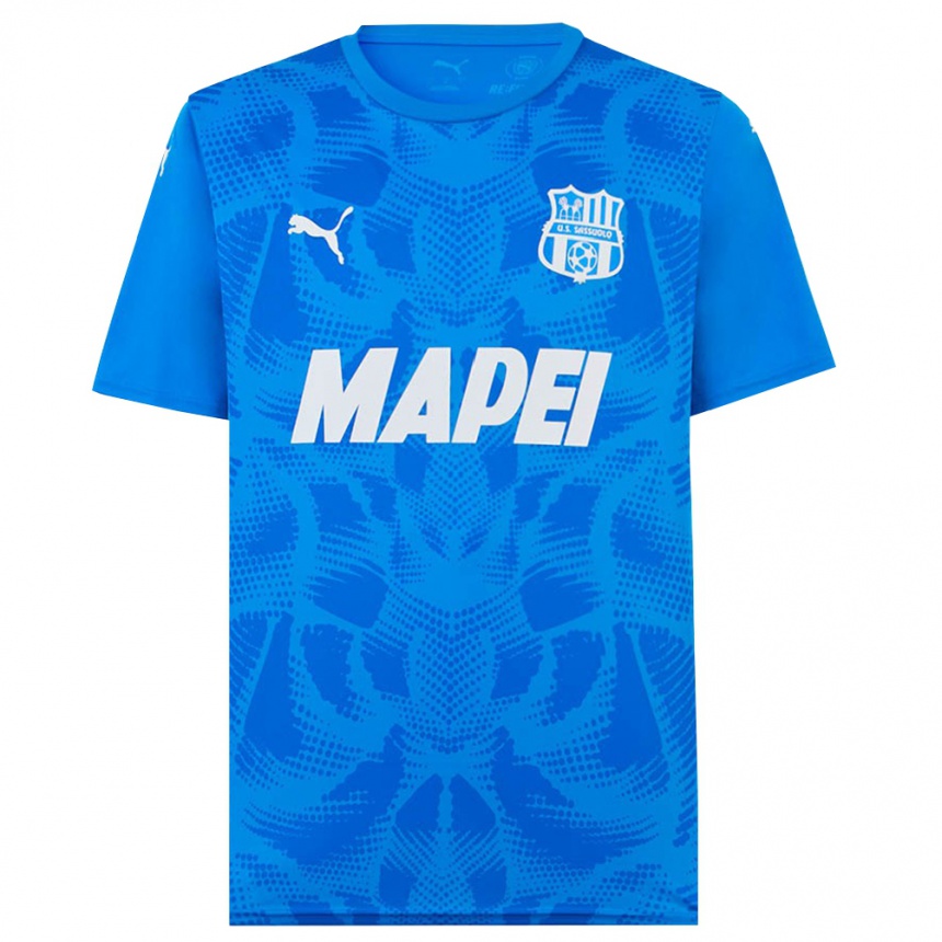 ילדים כדורגל פרנצ'סקה דה בונה #78 כחול לבן חולצת שוער 2025/26