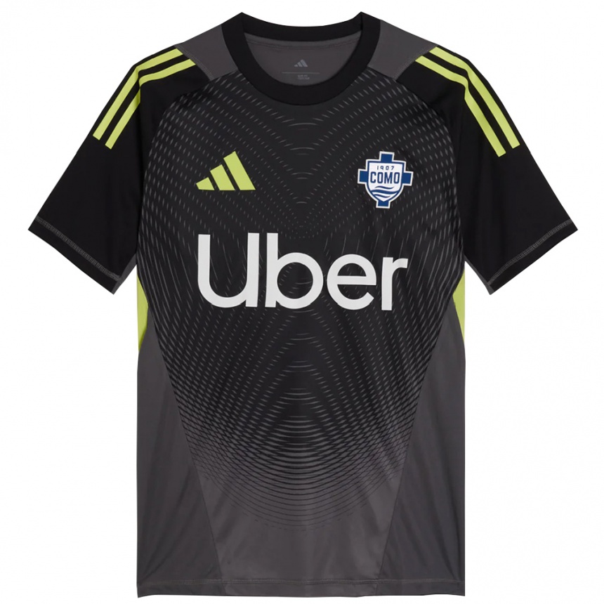 ילדים כדורגל הנריק מנקי לופס #1 שחור ירוק בהיר חולצת שוער 2025/26