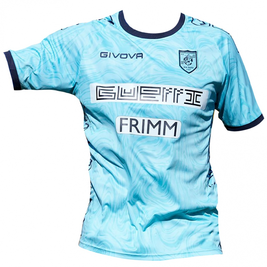 ילדים כדורגל פייטרו בור #63 לבן כחול בהיר חולצת שוער 2025/26