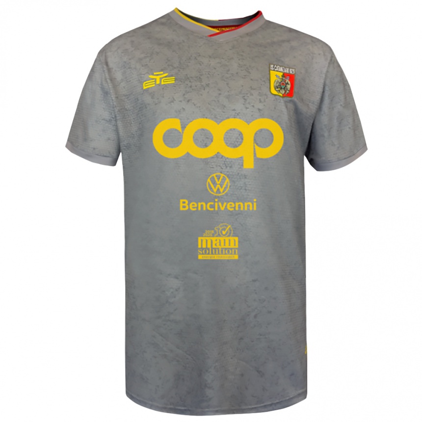 ילדים כדורגל Giuseppe De Sensi #12 חום כסף חול חולצת שוער 2025/26