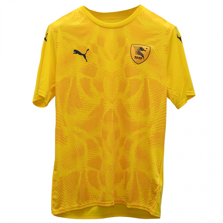 ילדים כדורגל לואיג'י ספה #55 שחור צהוב חולצת שוער 2025/26