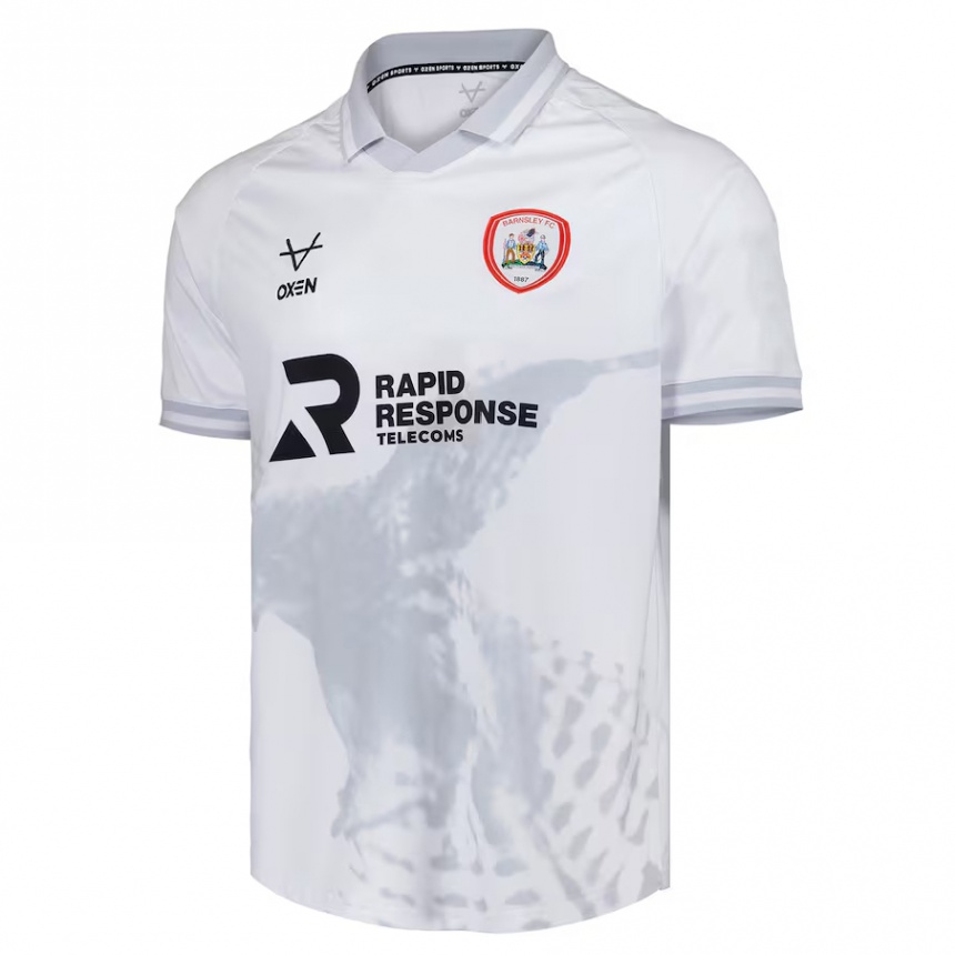 ילדים כדורגל Jodie Gregory #0 לבן אפור שחור הרחק ג'רזי 2025/26 ילדים כדורגל Jodie Gregory #0 לבן אפור שחור הרחק ג'רזי 2025/26