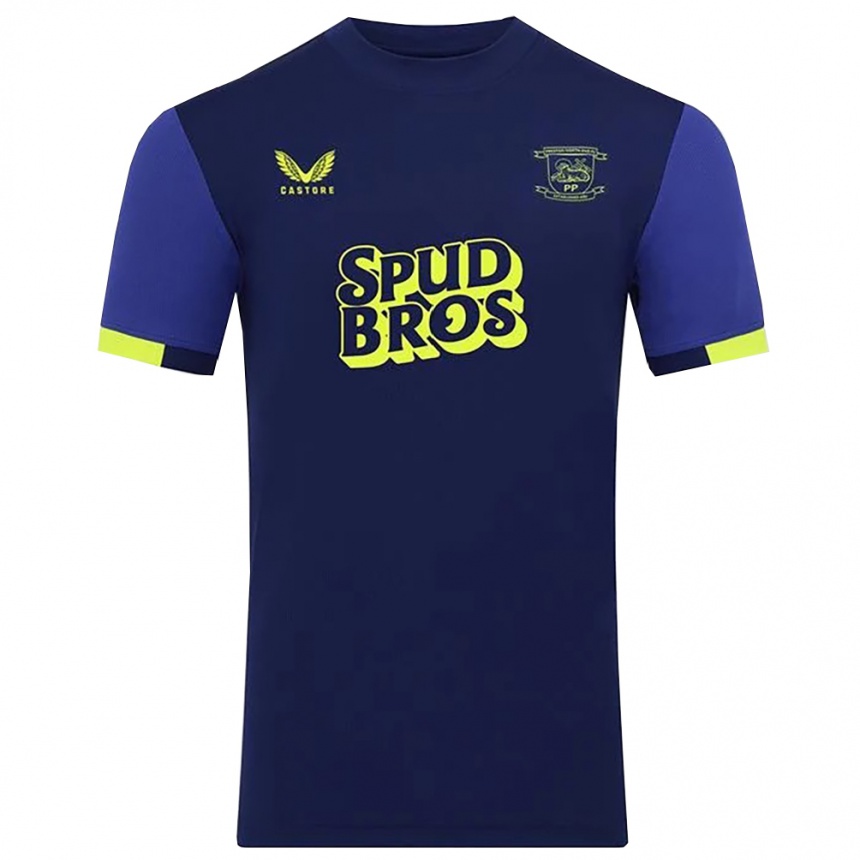 ילדים כדורגל ליאם לינדזי #6 כחול נייבי צהוב הרחק ג'רזי 2025/26 ילדים כדורגל ליאם לינדזי #6 כחול נייבי צהוב הרחק ג'רזי 2025/26