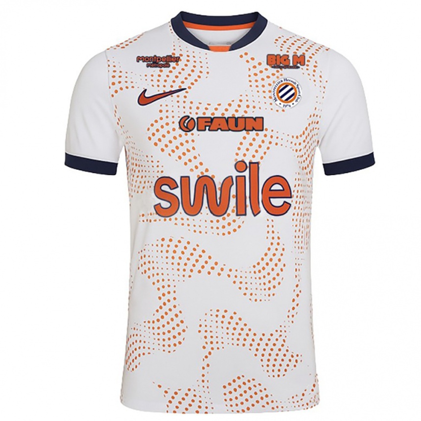 ילדים כדורגל לאה קהליפי #7 לבן כתום הרחק ג'רזי 2025/26