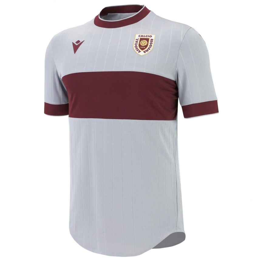 ילדים כדורגל Niccolò Cacciamani #1 בורגונדי לבן הרחק ג'רזי 2025/26 ילדים כדורגל Niccolò Cacciamani #1 בורגונדי לבן הרחק ג'רזי 2025/26