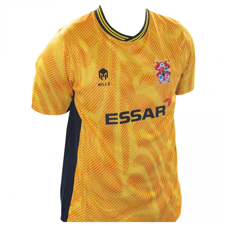 ילדים כדורגל Amelia Size #0 שחור צהוב חולצת שוער 2025/26