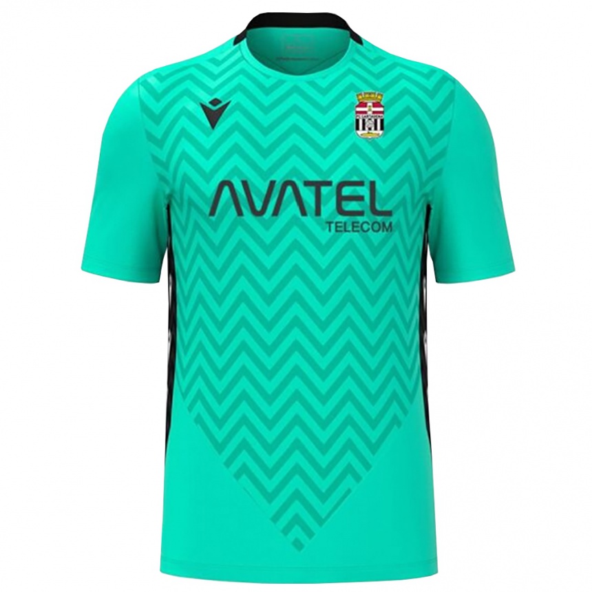 ילדים כדורגל Jhafets Reyes #26 ירוק שחור חולצת שוער 2025/26