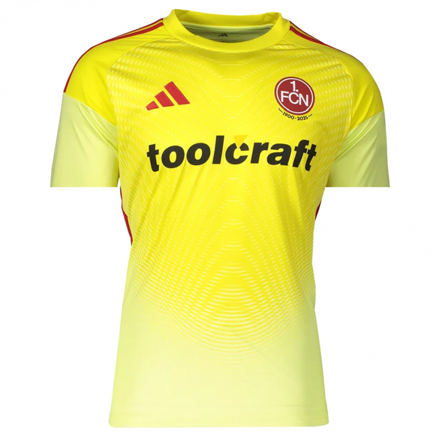 ילדים כדורגל Lenny Greschan #1 צהוב שחור חולצת שוער 2025/26