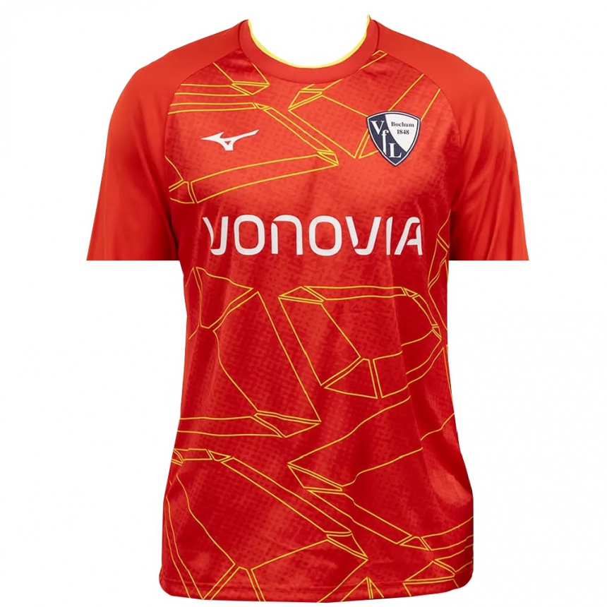 ילדים כדורגל Svea Resing #18 אדום לבן חולצת שוער 2025/26 ילדים כדורגל Svea Resing #18 אדום לבן חולצת שוער 2025/26