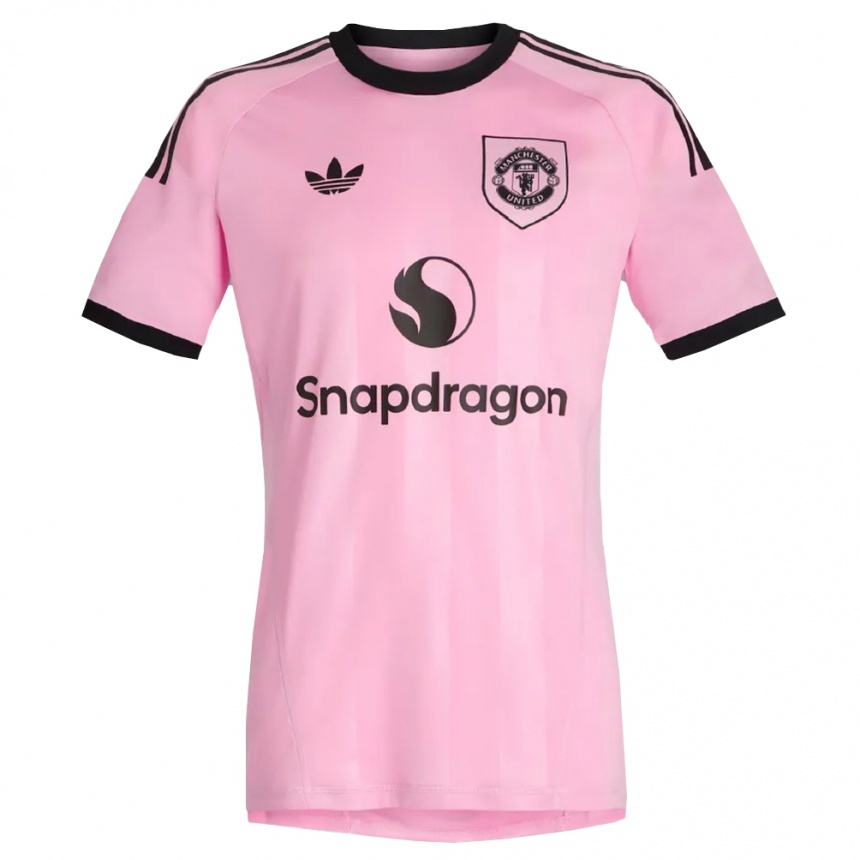 ילדים כדורגל וויל מרדוק #77 ורוד שחור חולצת שוער 2025/26