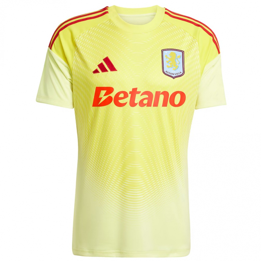 ילדים כדורגל Sophia Poor #35 צהוב בהיר חולצת שוער 2025/26