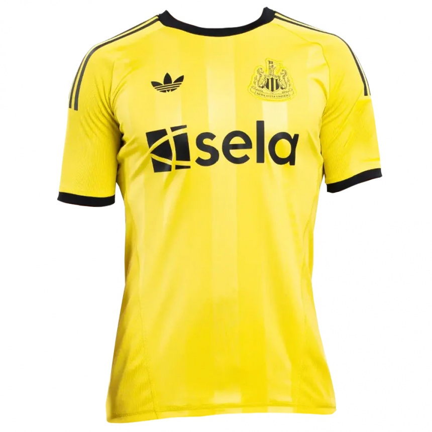 ילדים כדורגל איידן האריס #84 צהוב שחור חולצת שוער 2025/26