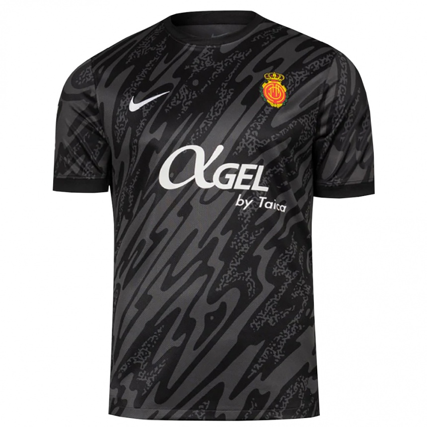 ילדים כדורגל איוואן קווייאר #25 אפור כהה שחור חולצת שוער 2025/26