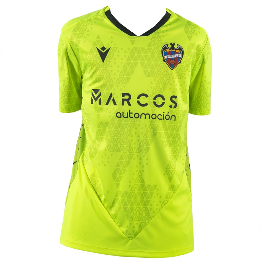 ילדים כדורגל אנדריאה טרסונה #1 ירוק פלורסנט שחור חולצת שוער 2025/26